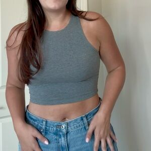 Forever 21 Heather Gray Tank Top